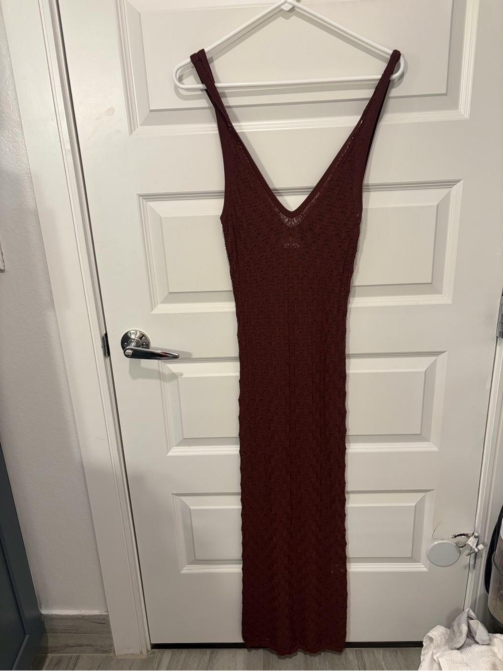Lovers + Friends Sleeveless Maxi Dress in Burgundy
